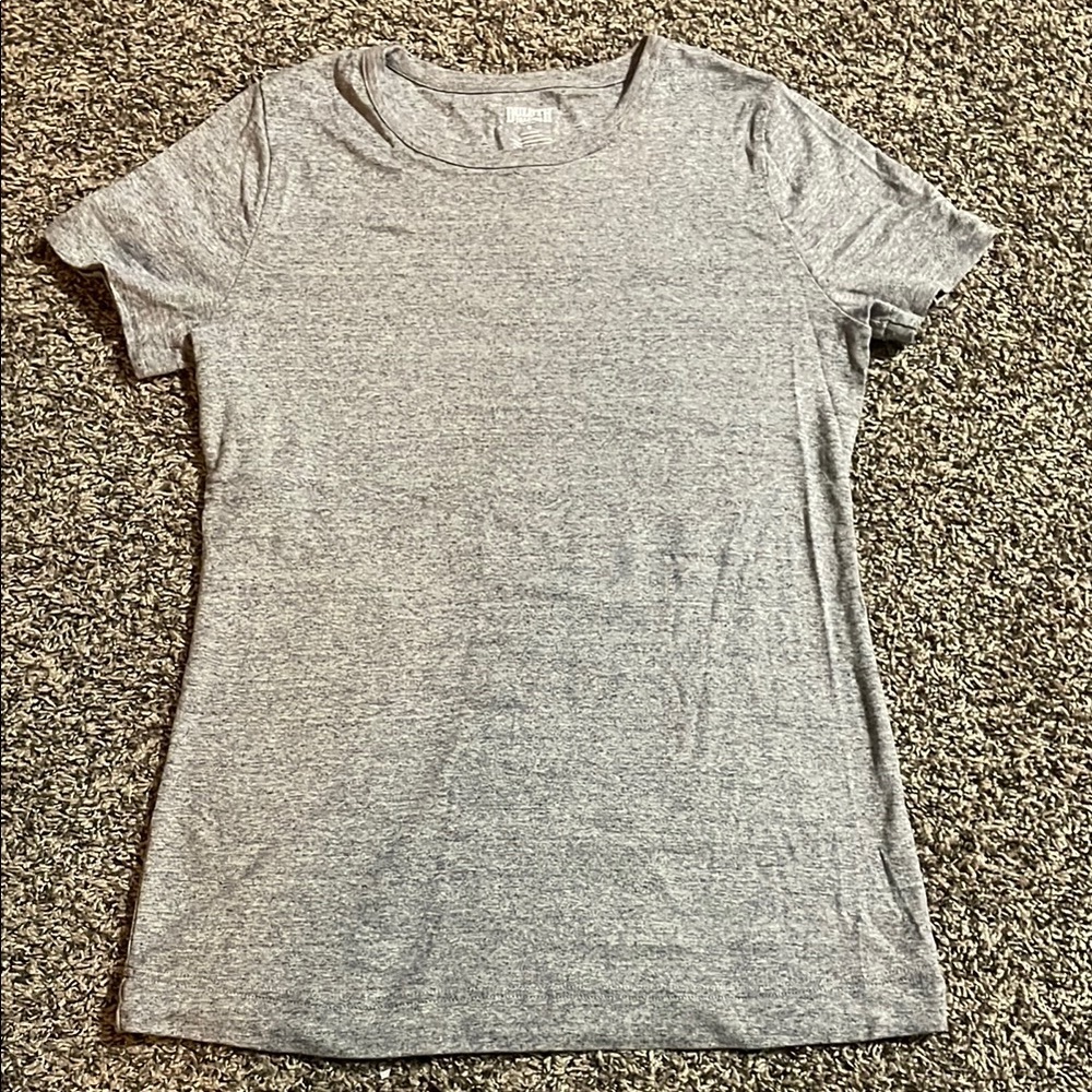 Duluth Trading Co Women's Heather Gray Short Sleeve Tee